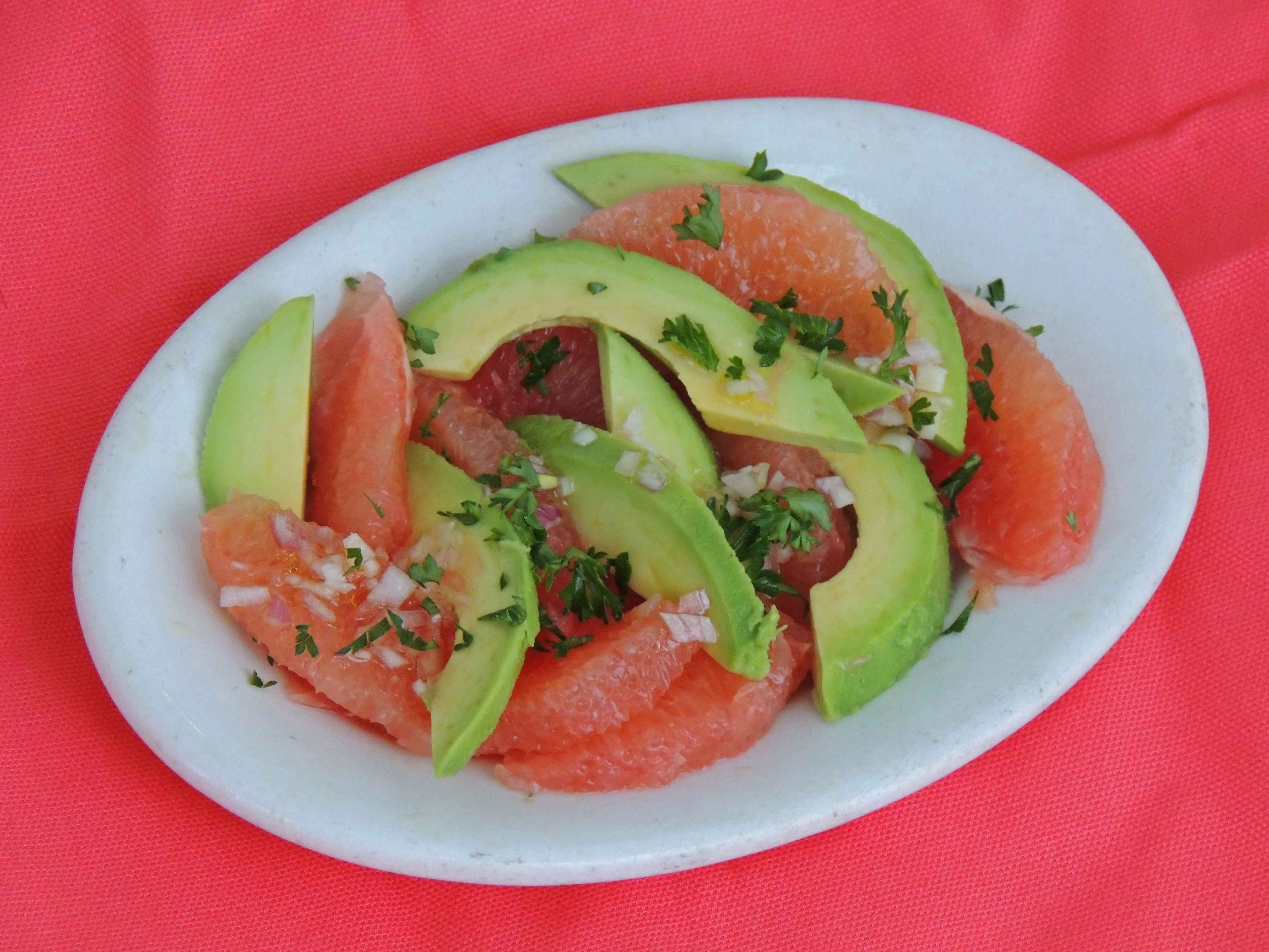 Pink Grapefruit Avocado Salad - Oryana Community Co-op