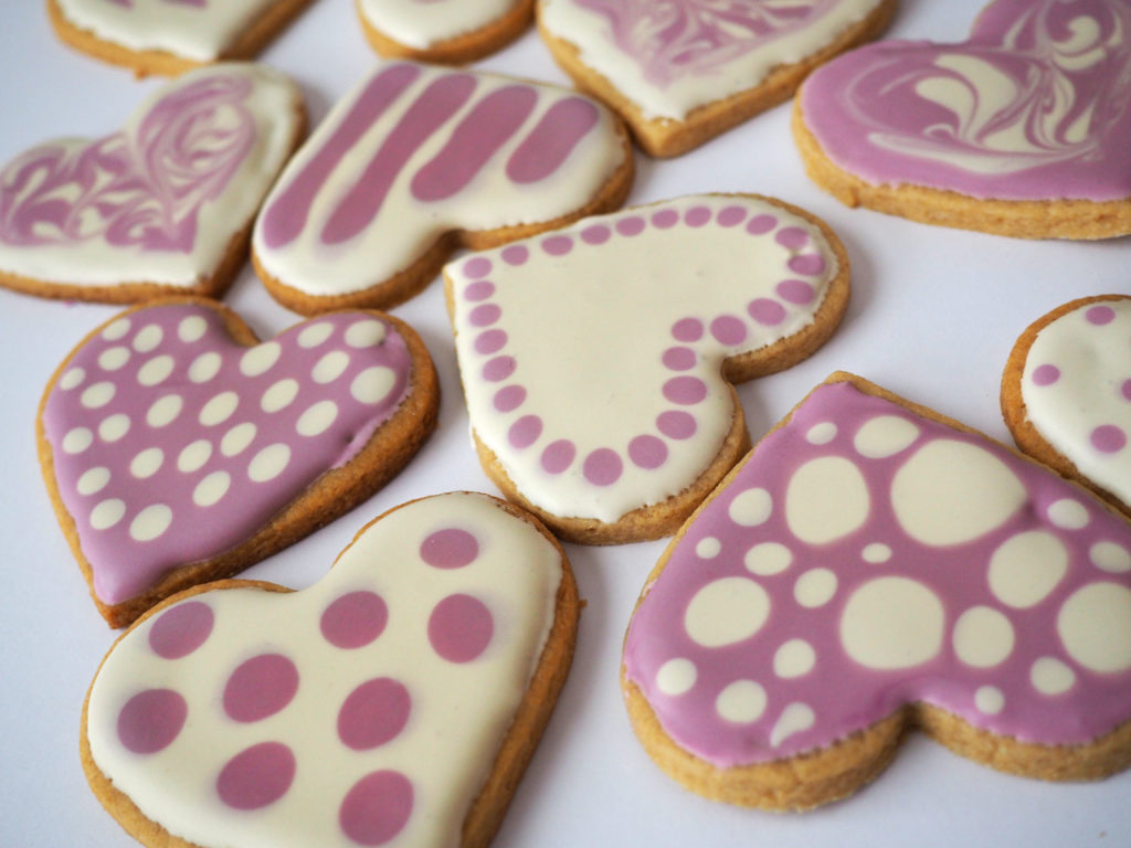 Valentine Heart Sugar Cookies - Oryana Community Co-op