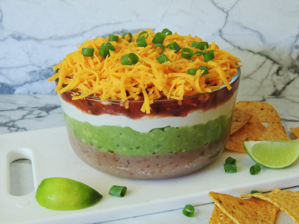 Smoky Mexican Layered Dip - Oryana Community Co-op